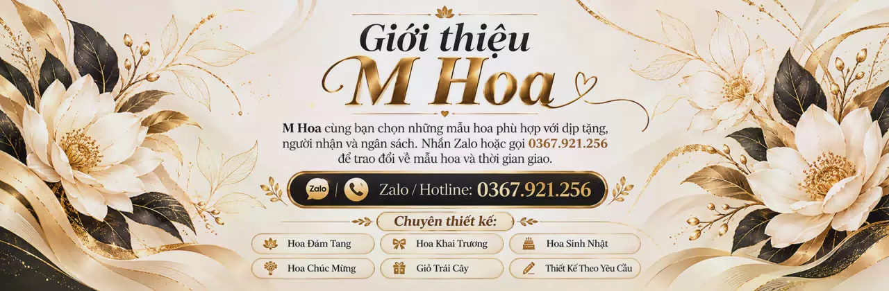 Ảnh bìa Shop hoa tươi Xã Mai Phụ Hà Tĩnh - Chọn sắc hoa cho người thương